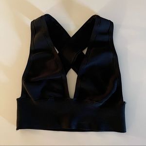 Bandage Deep V Crop Top